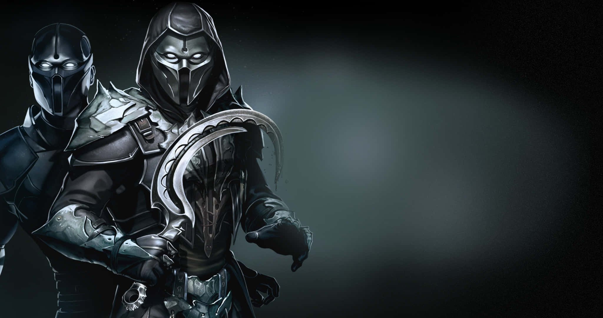 Noob Saibot Stands Ready For Battle!