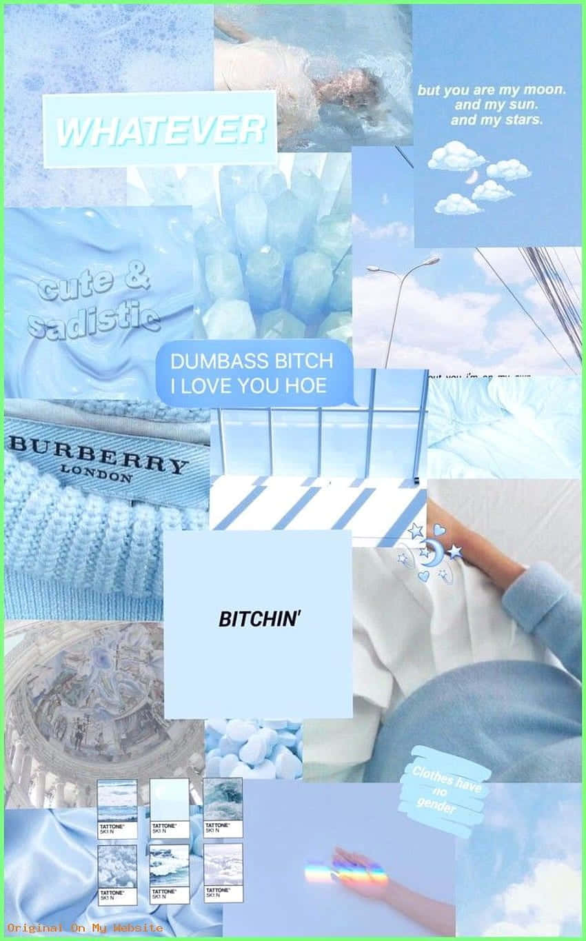 Pale Baby Blue Solid Color