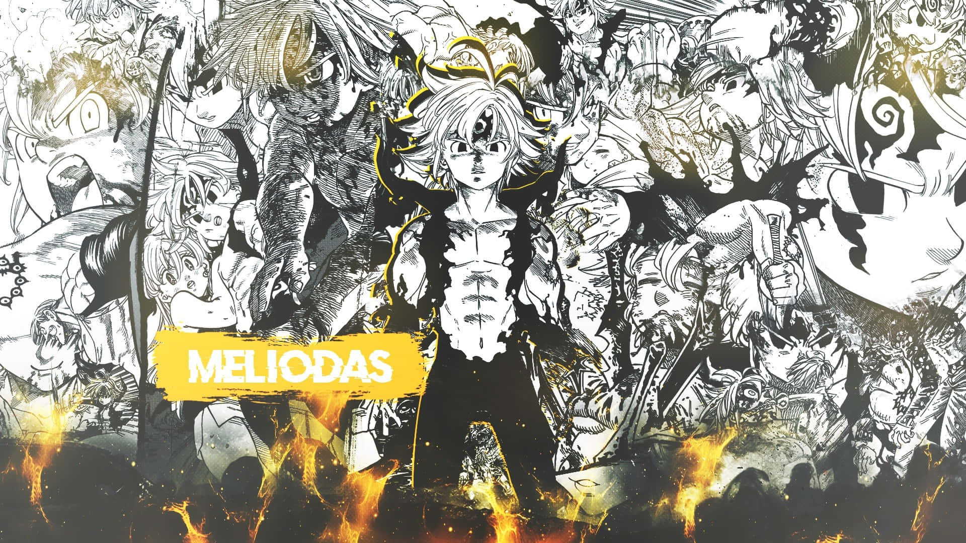 Panel Of Meliodas Seven Deadly Sins 4k