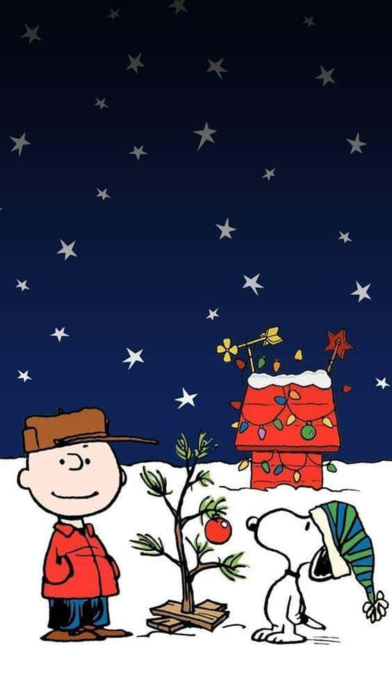 Peanuts Christmas Charlie Brownand Snoopy