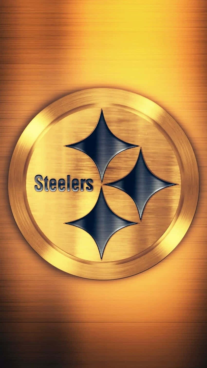 Pittsburgh Steelers Logo Gold Medal