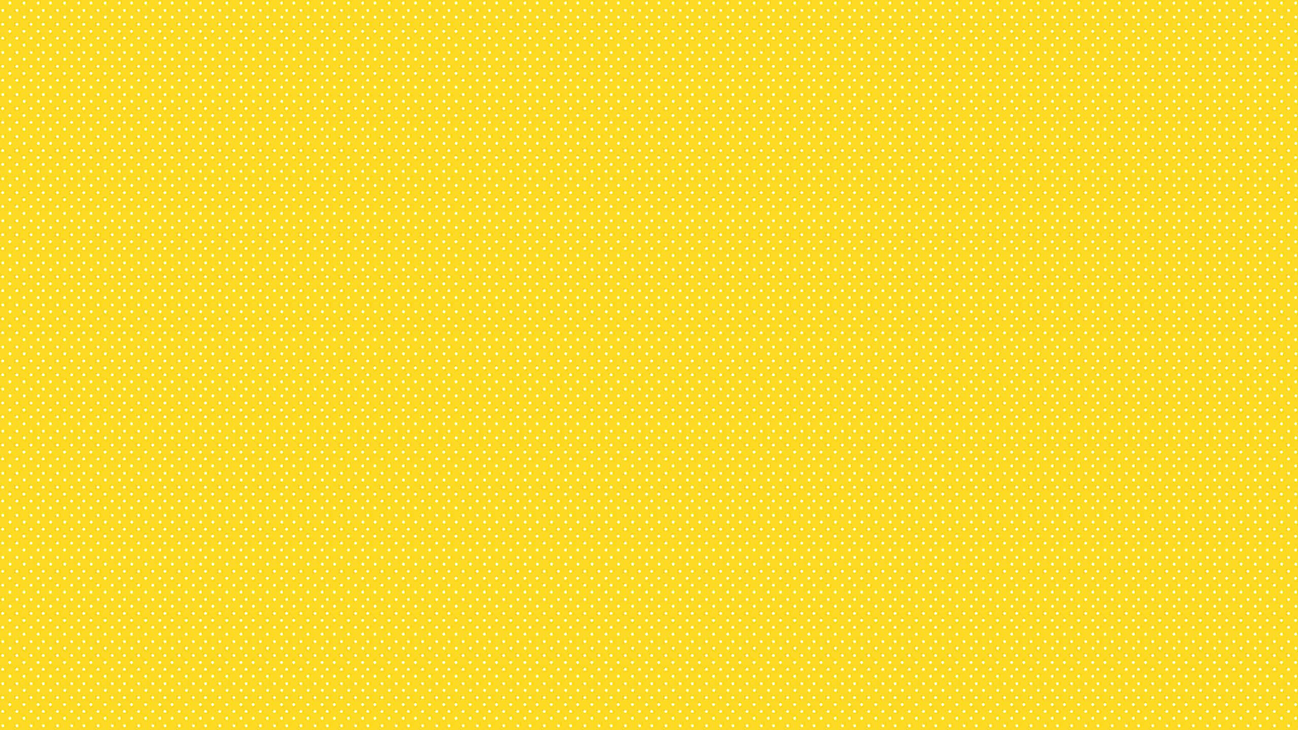 Plain Background In Yellow Aesthetic Desktop