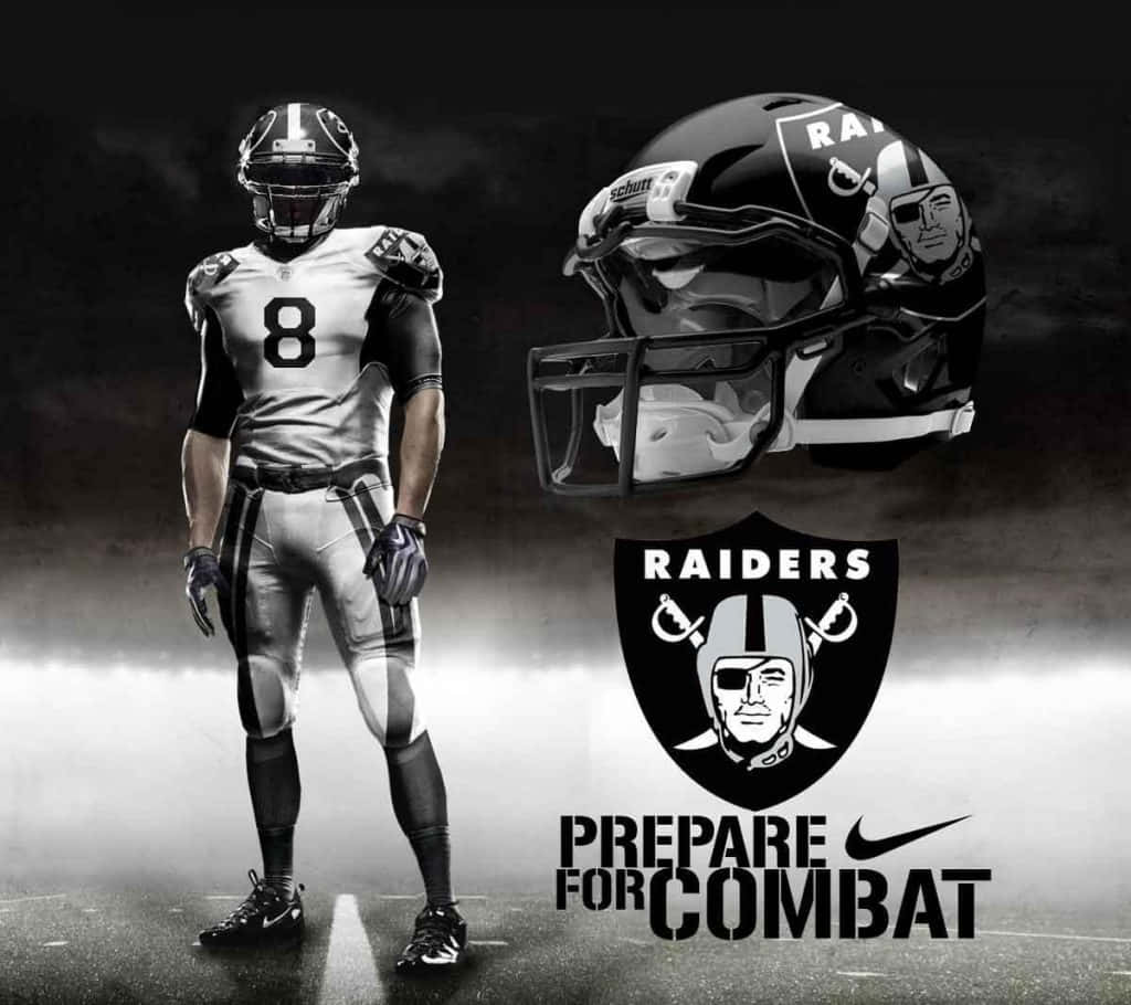 Raiders Logo Prepare For Combat