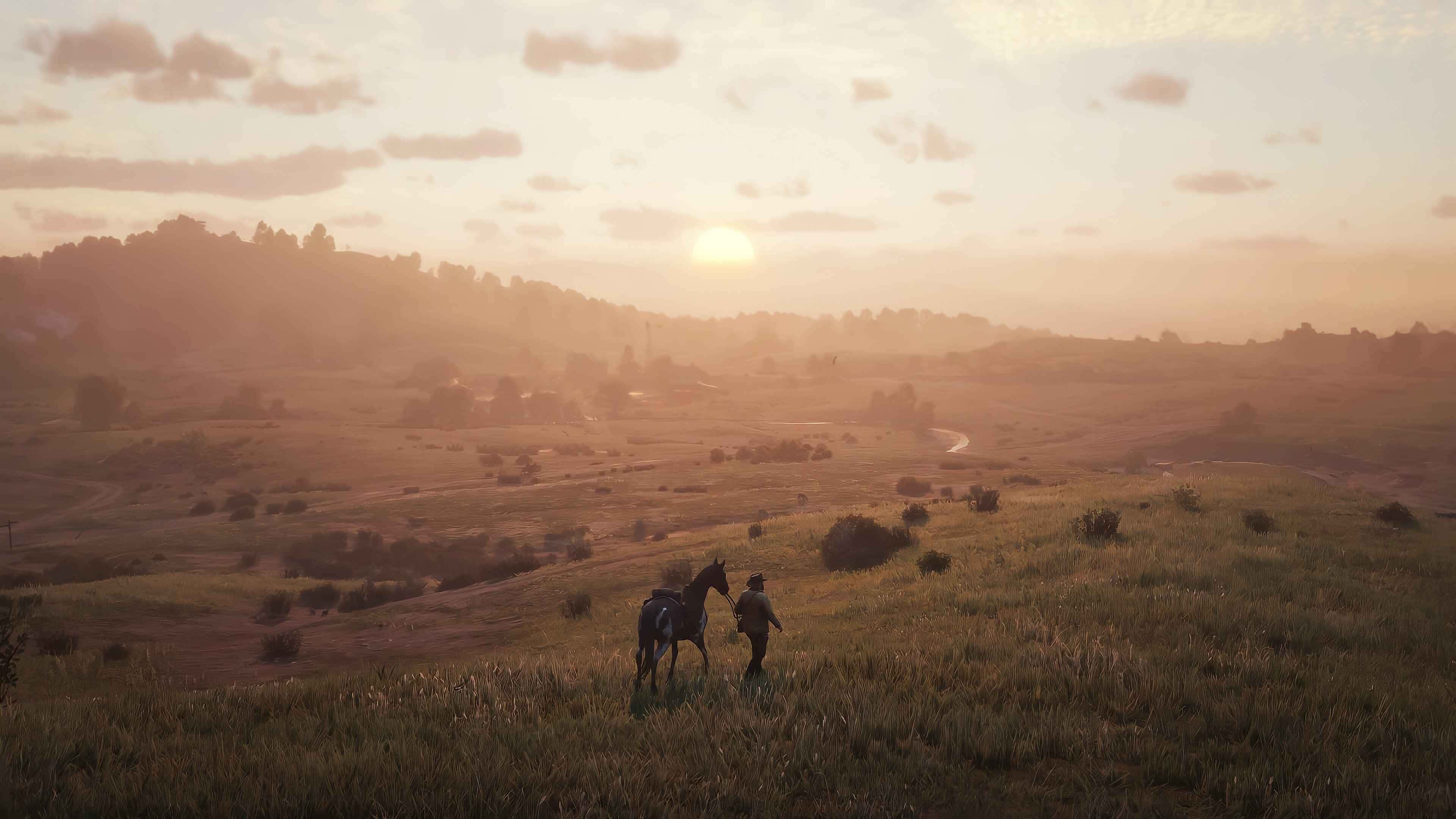 Red Dead Redemption2 Sunset Ride