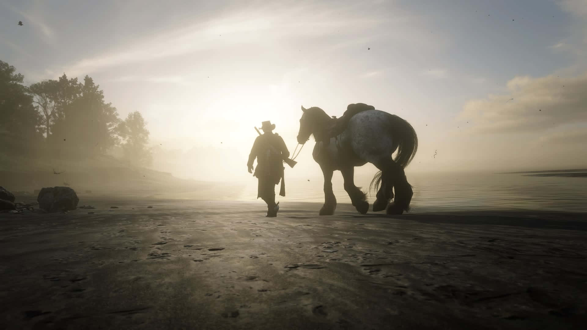 Red Dead Redemption2 Sunset Stroll