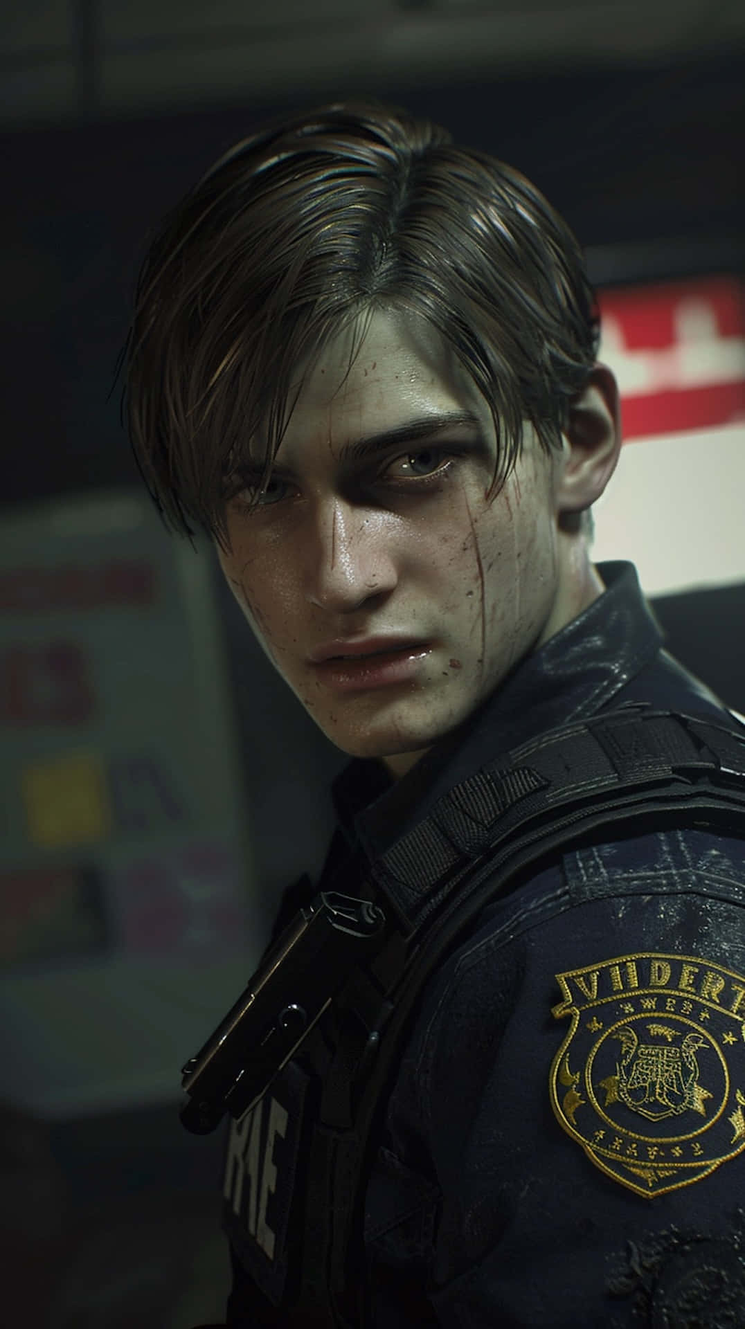Resident Evil2 Remake Leon Close Up