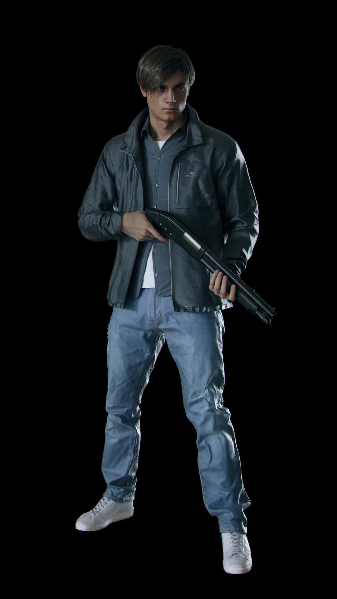 Resident Evil2 Remake Leonwith Shotgun