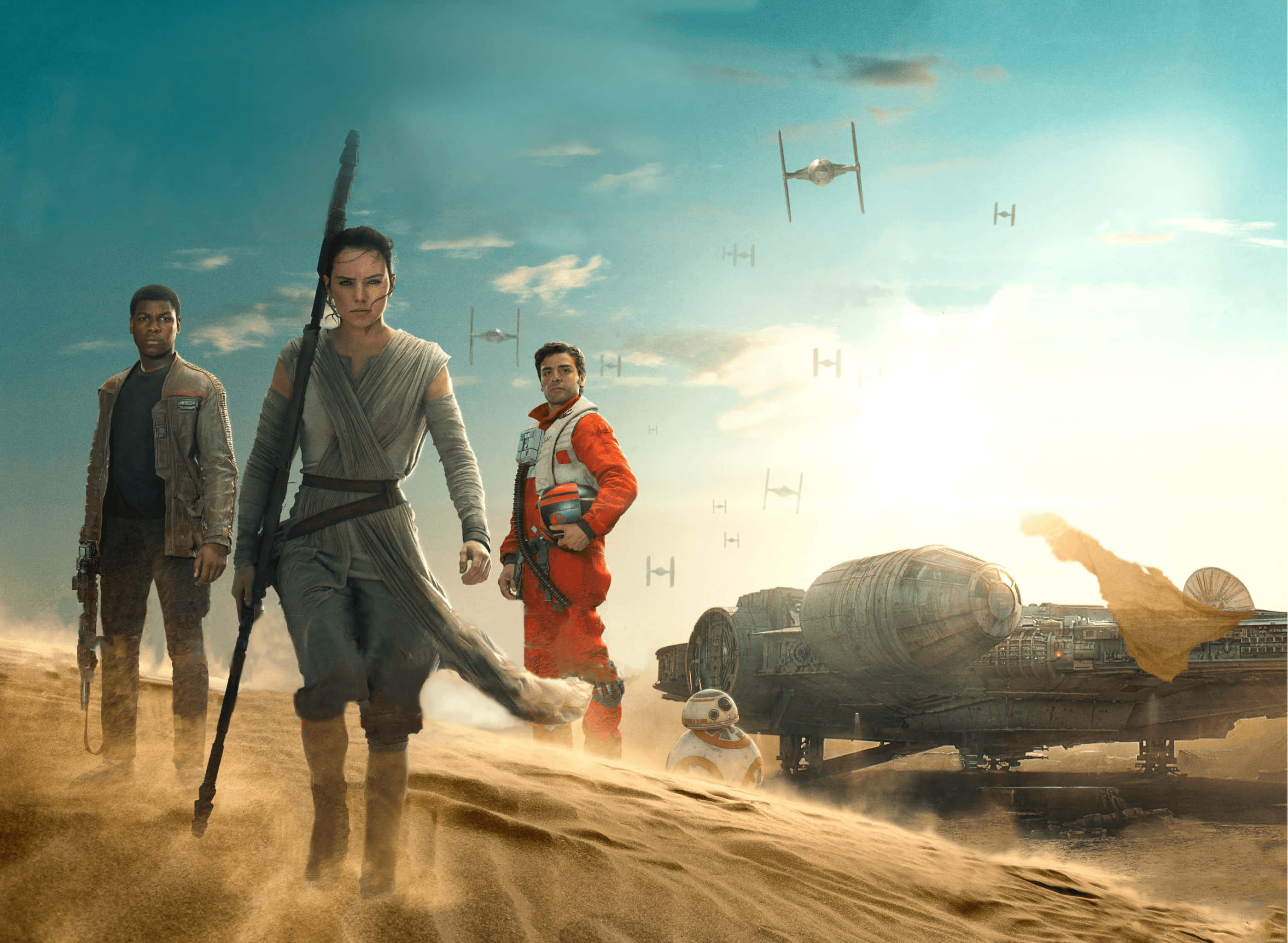 Rey Leading The Way