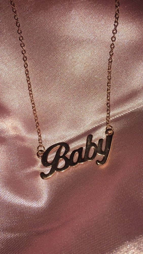 Rose Gold Color Necklace