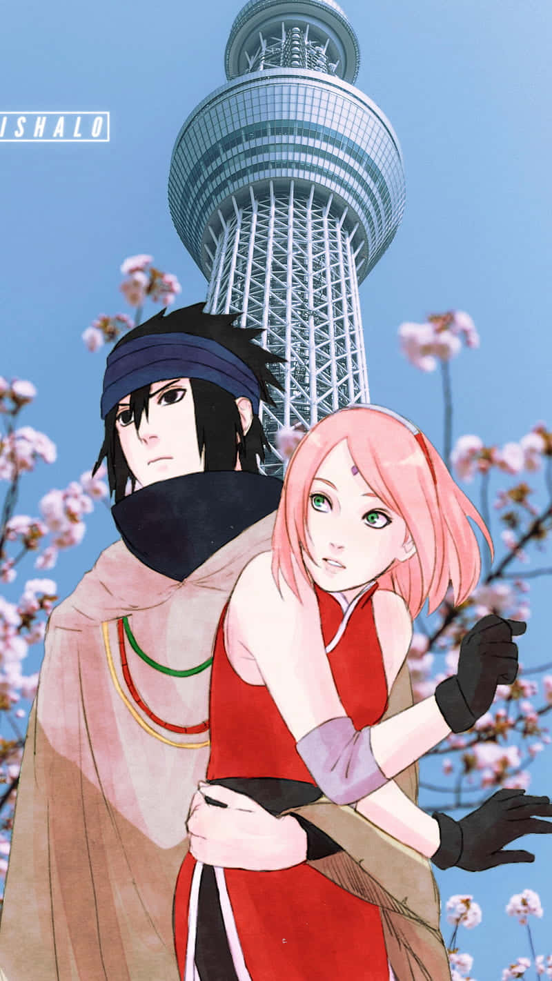 Sasuke And Sakura Casting A Spell Of Love