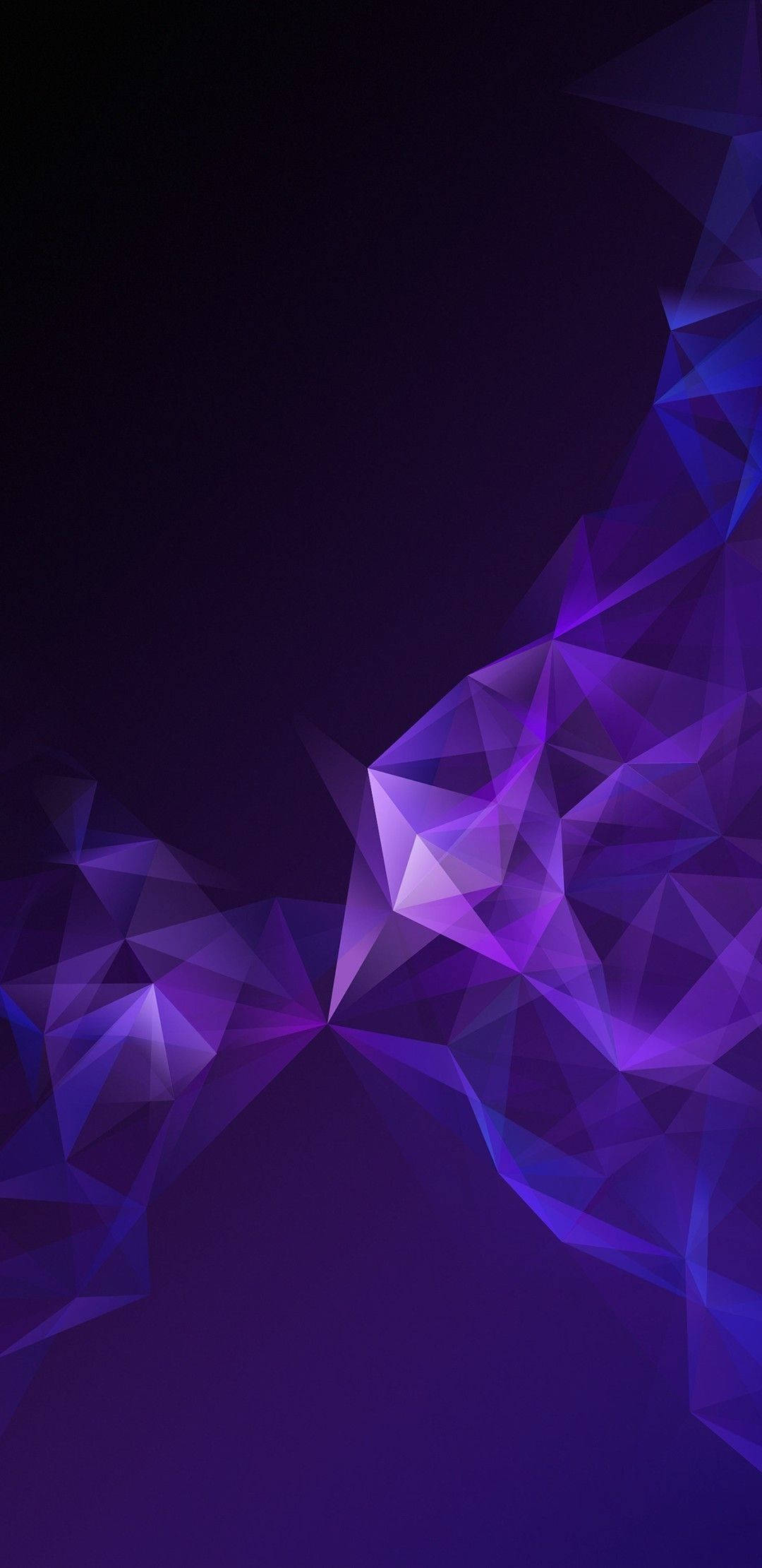 Simple Dark Purple Smoke Geometric Phone