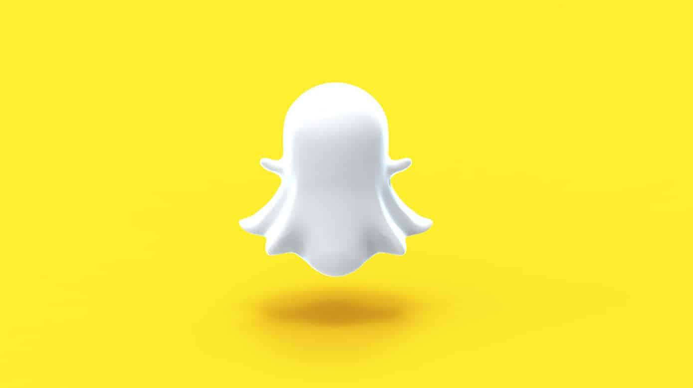 Snapchat Logo Yellow Background
