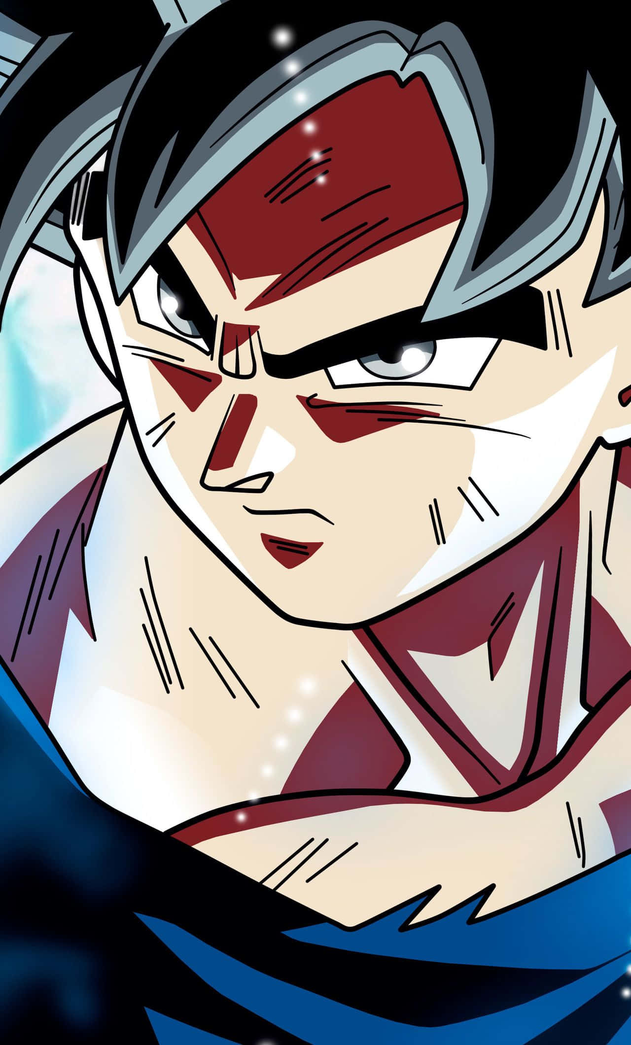 Son Goku Close Up Dragon Ball Super Iphone