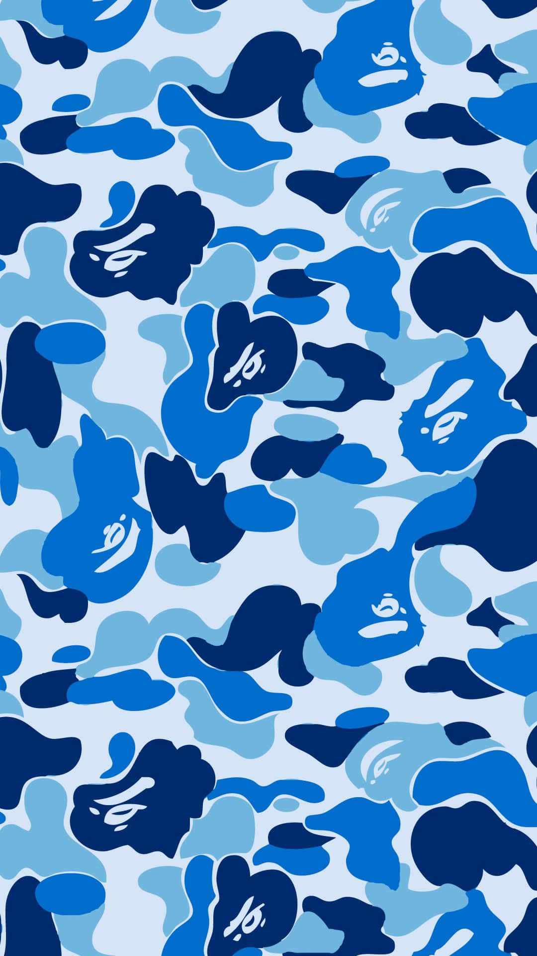 Stand Out In Blue Camo
