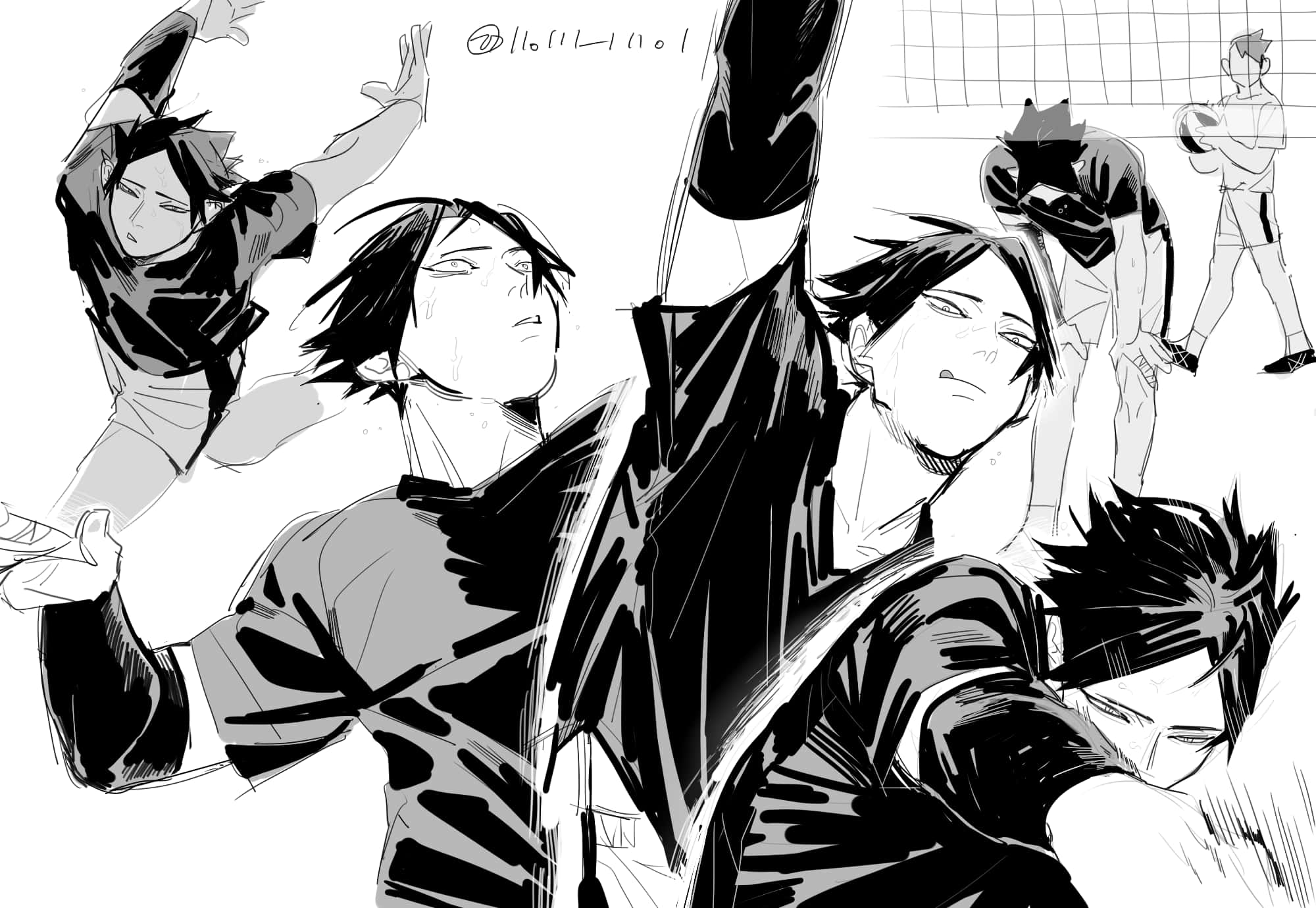 Suna Rintarou Handsome Manga Scenes