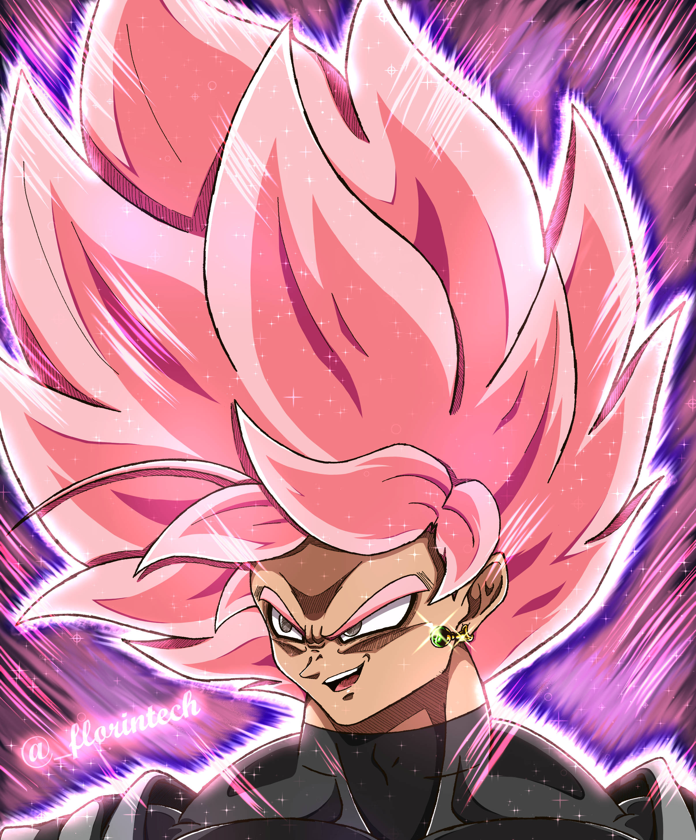 Goku black super saiyan rose