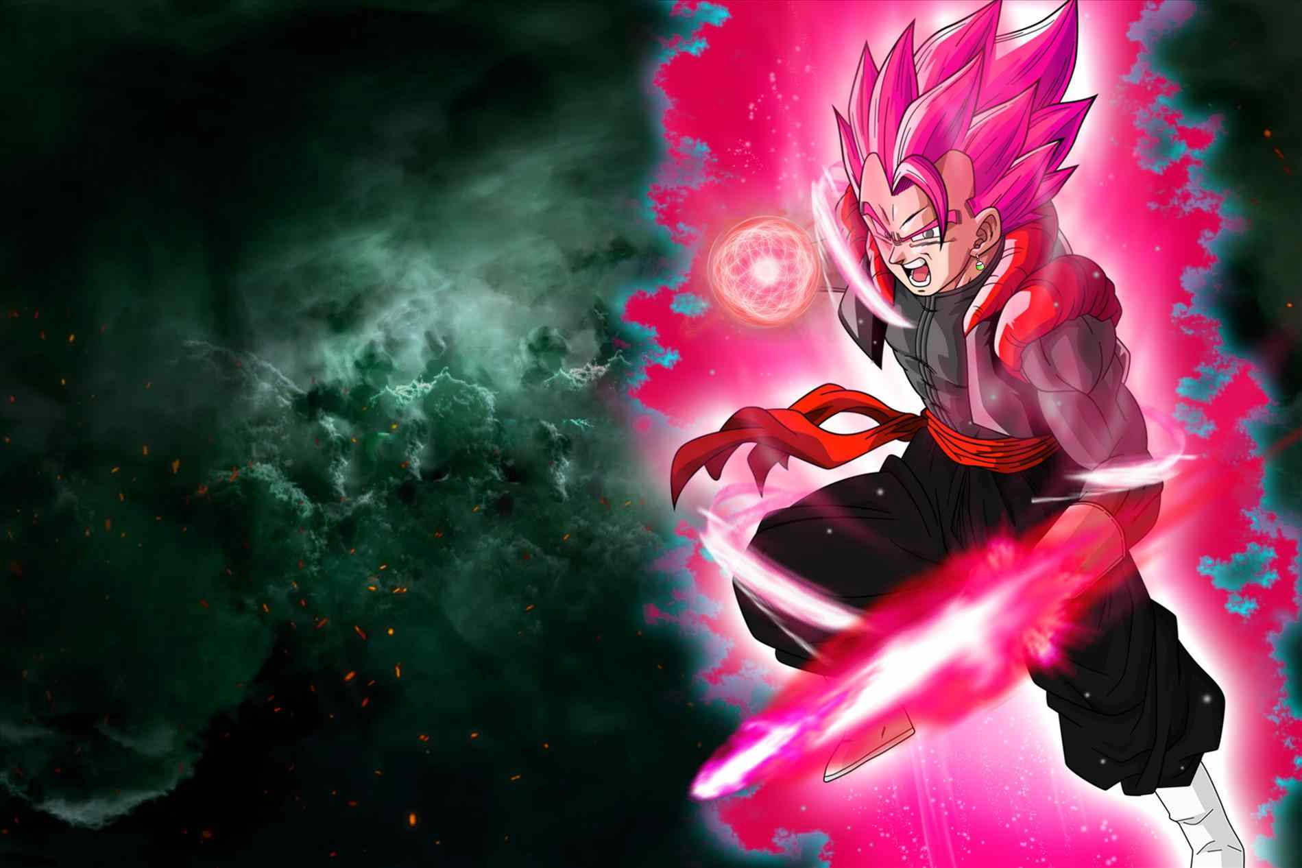 Goku black super saiyan rose