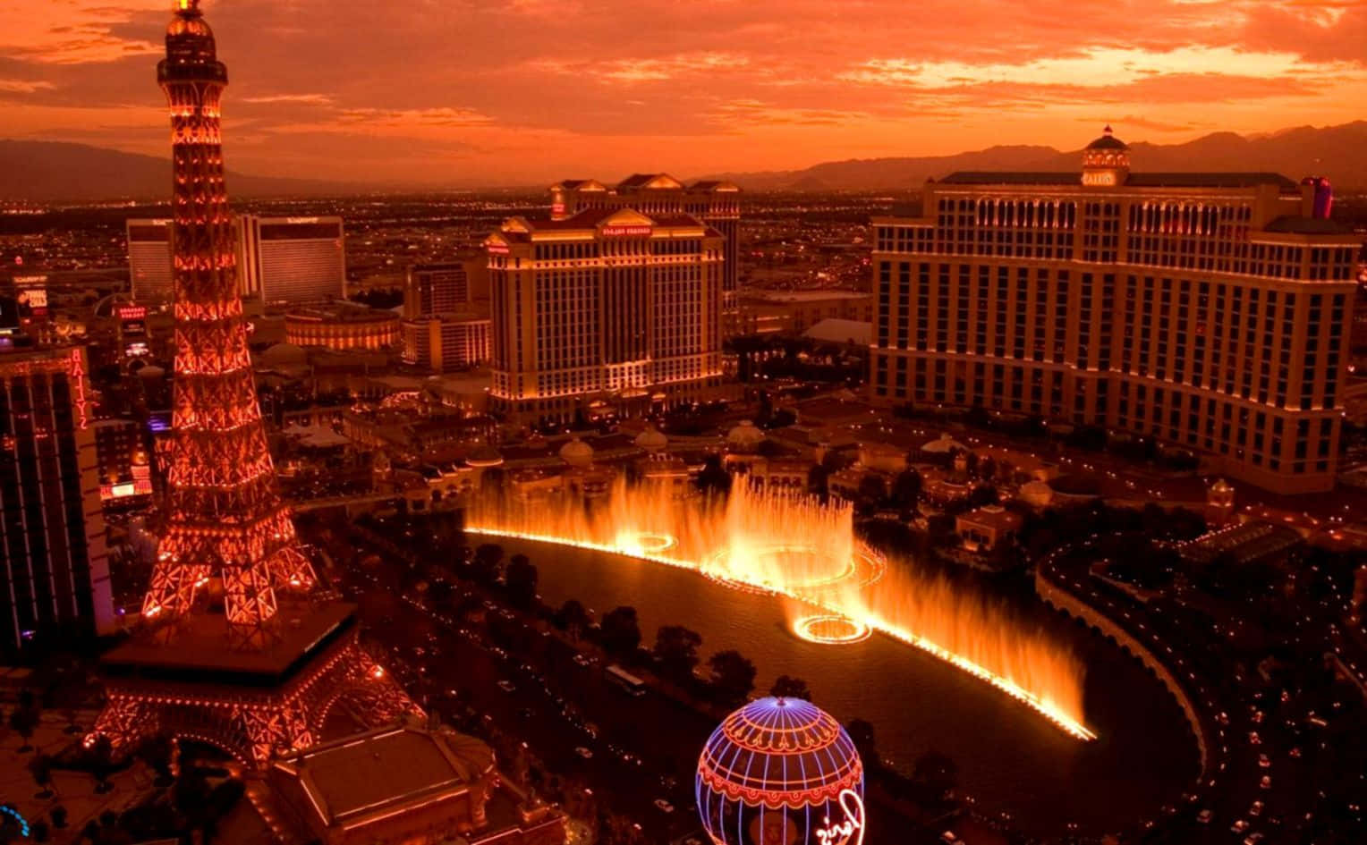 The Bright Lights And Colorful Signs Of Sin City, Las Vegas