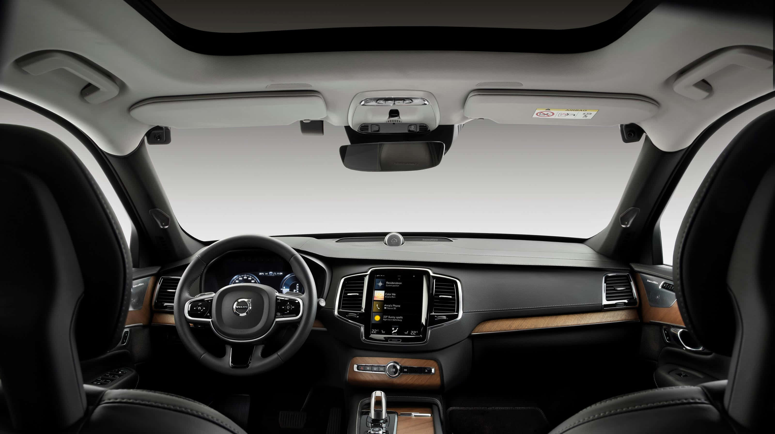 The Interior Of A Volvo Xc90
