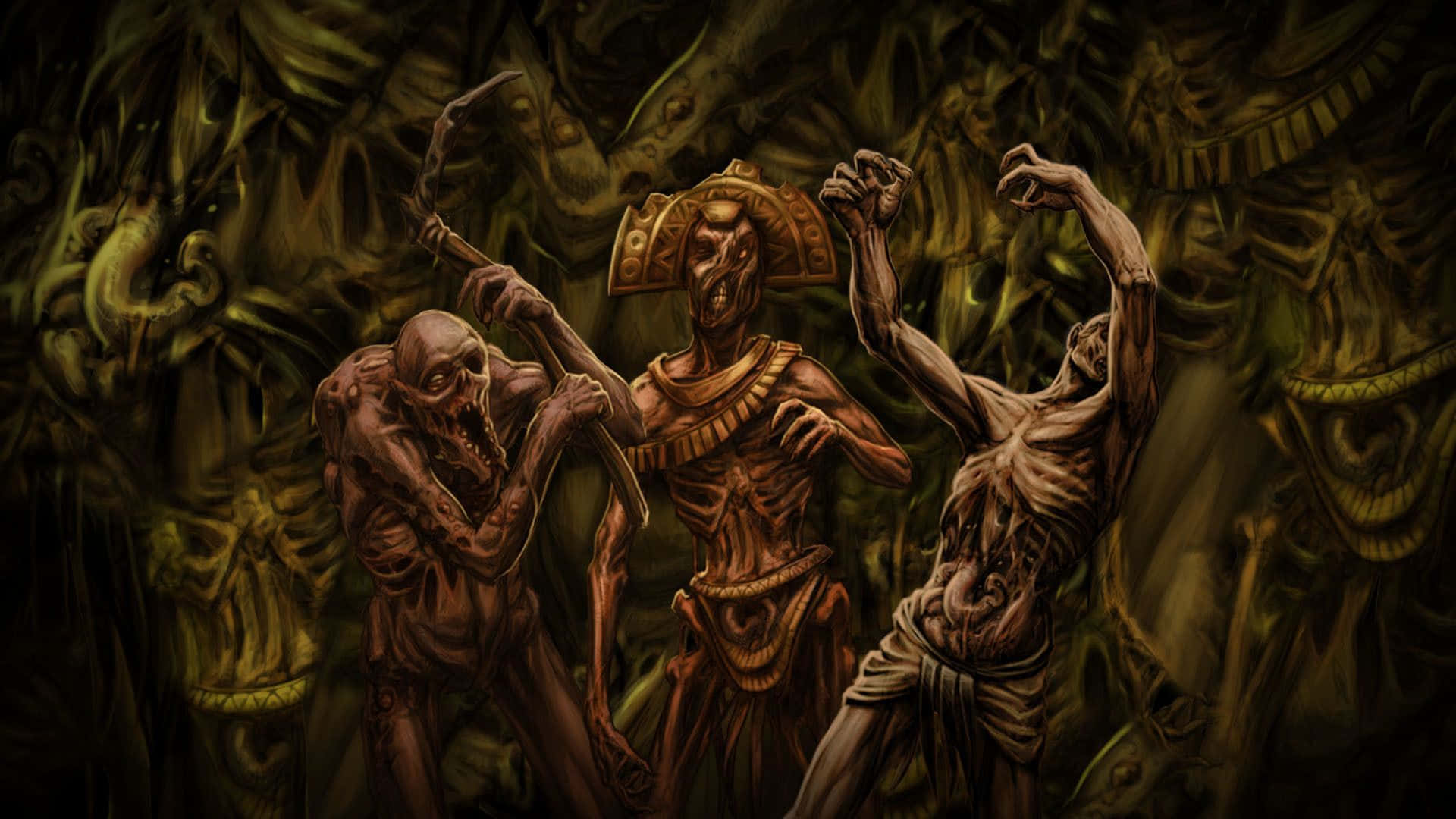 The Majestic Power Of An Aztec Warrior