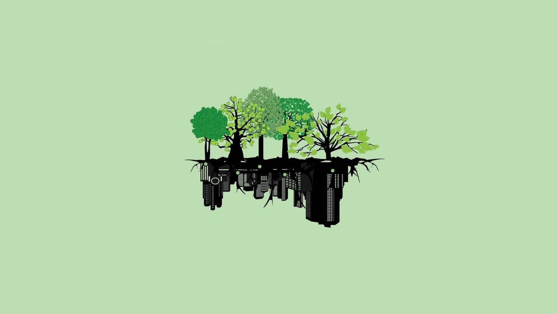 Trees Minimalist Hd