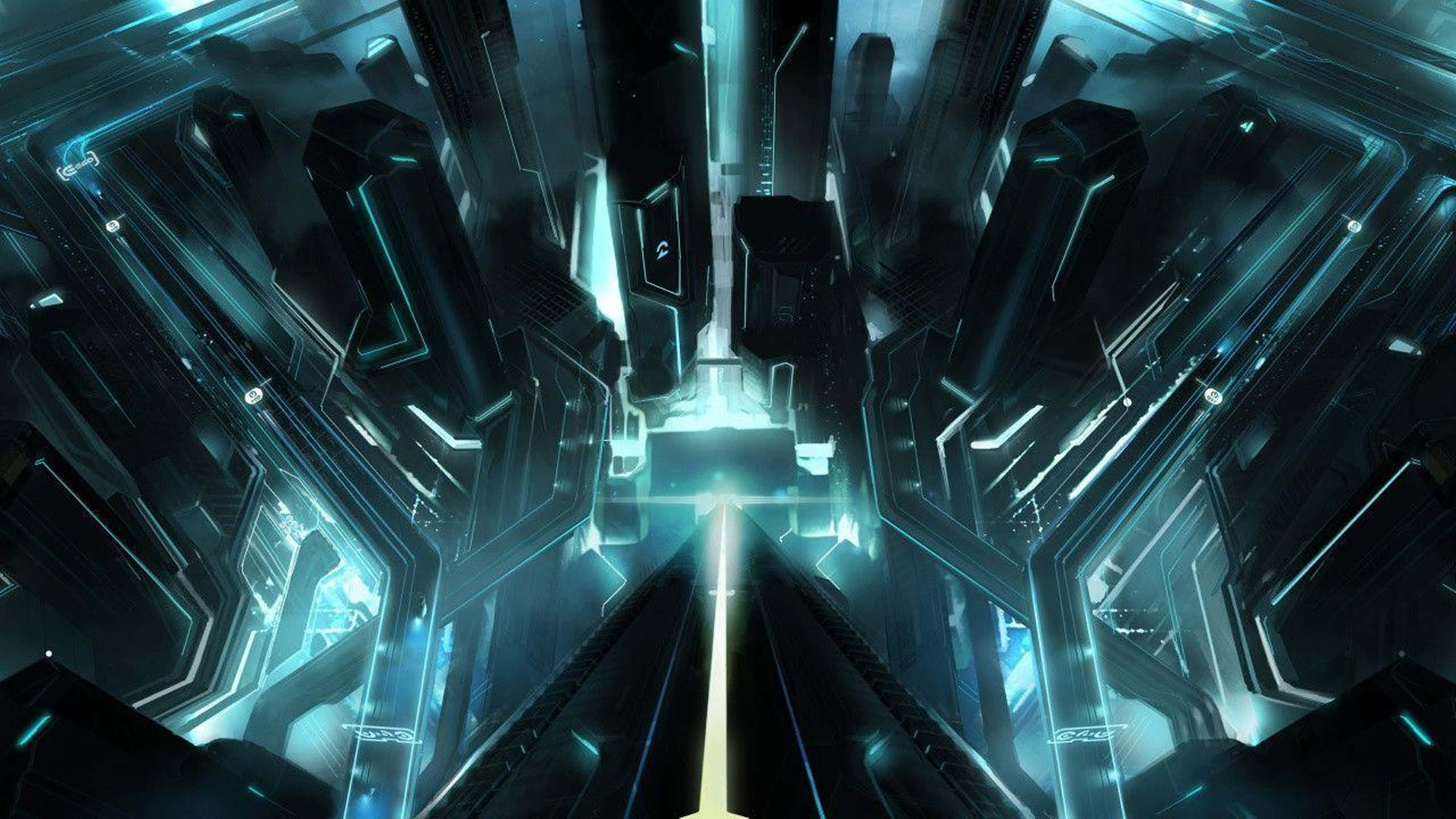 Tron City 4k