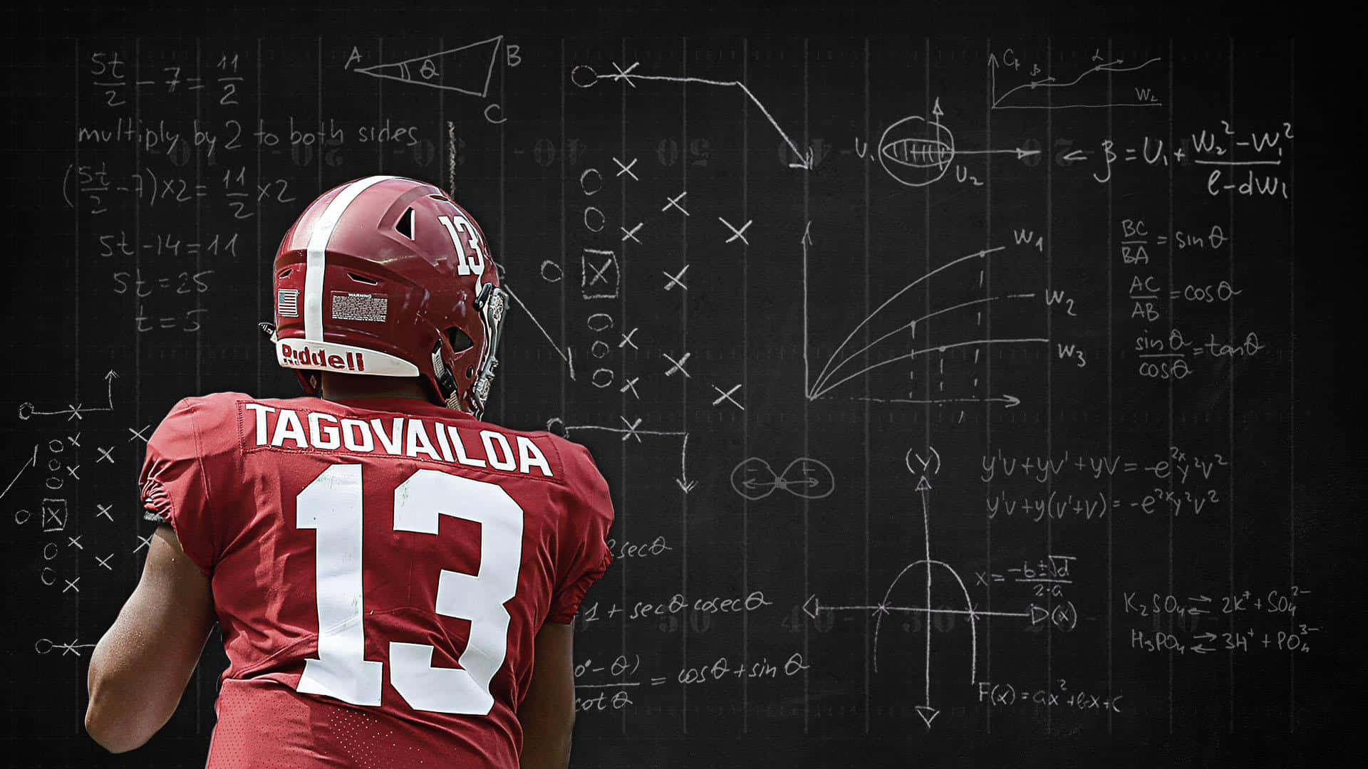 Tua Tagovailoa Of The Alabama Crimson Tide