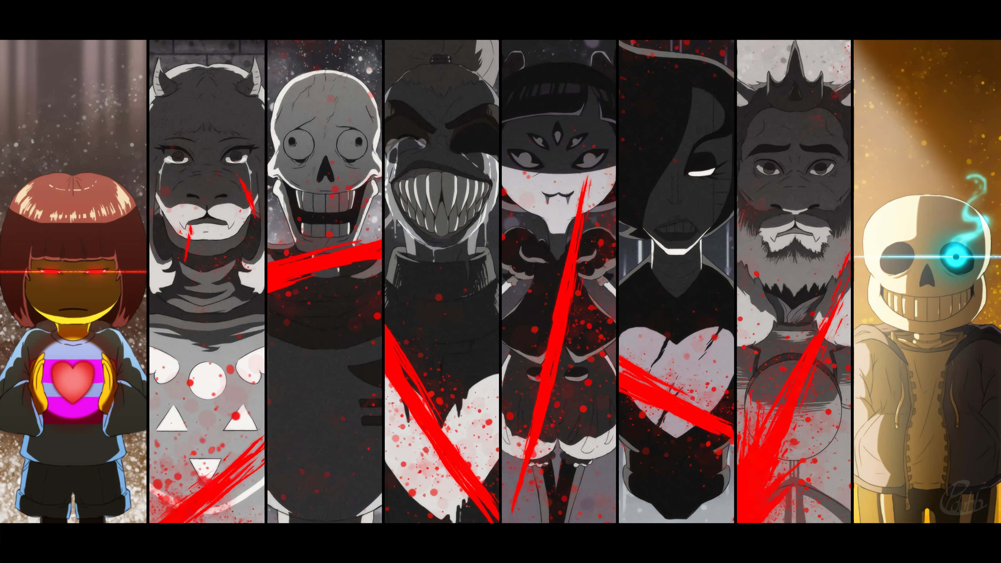 “undertale Desktop Wallpaper - Engage In A World Of Adventure”