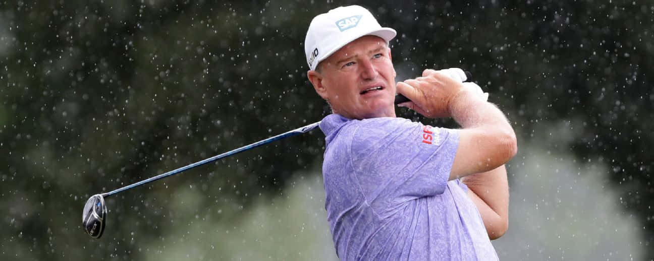 Woody Austin Swinging His Golf Club