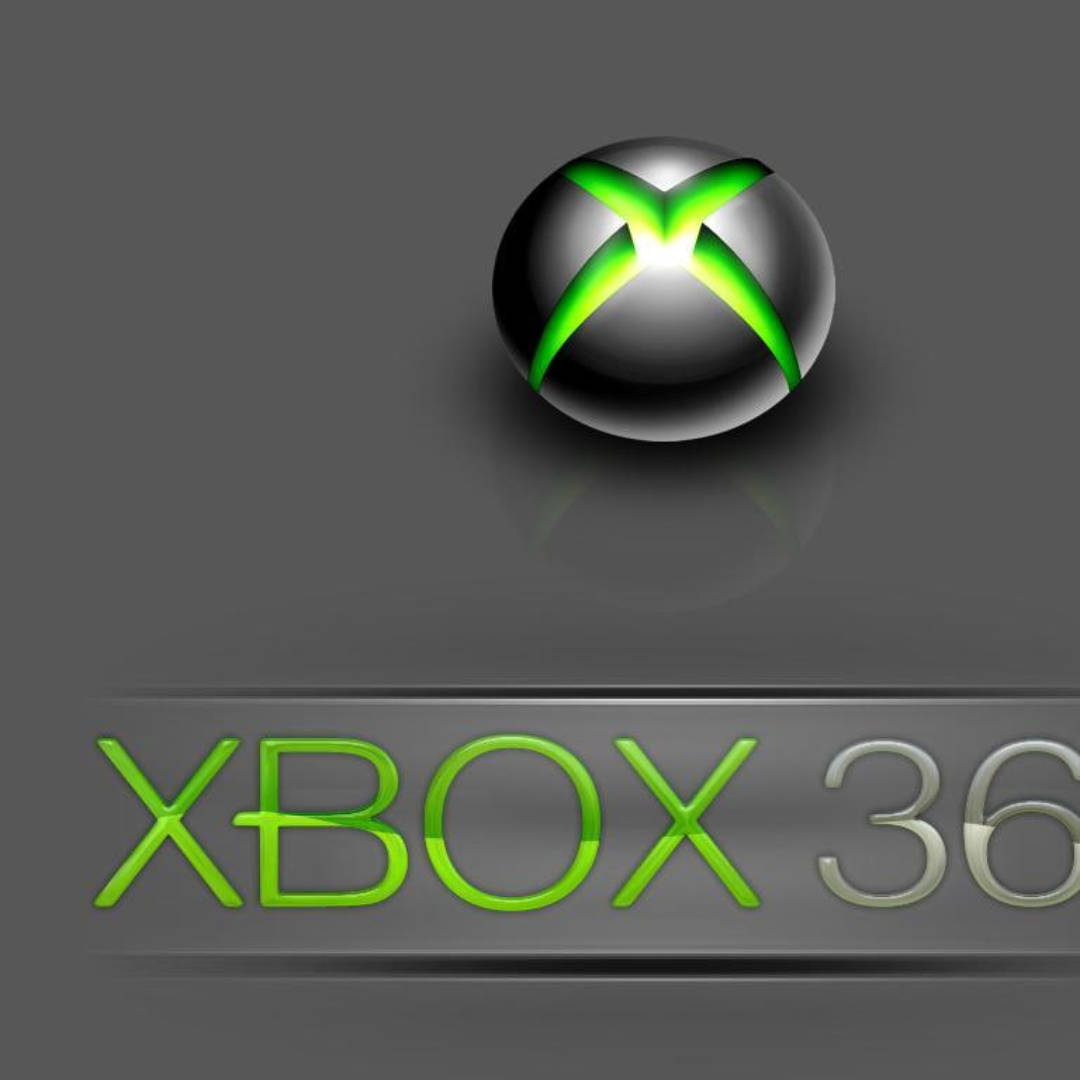 1080x1080 Xbox Logo In Grey Wallpaper