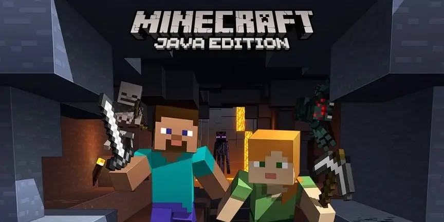 1280x720 Minecraft Java & Bedrock Wallpaper