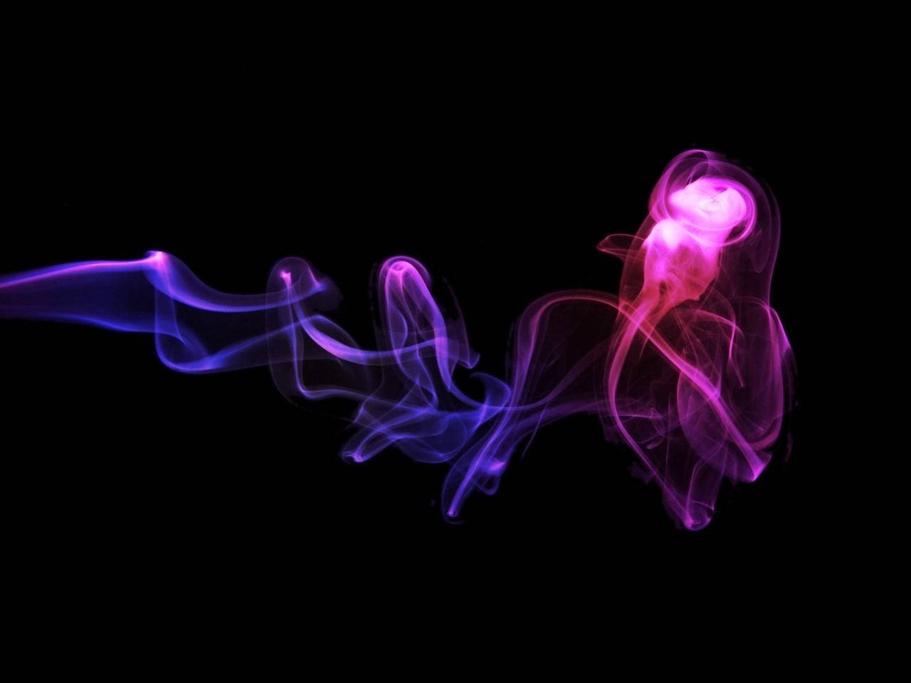 12k Gradient Smoke Effect Wallpaper