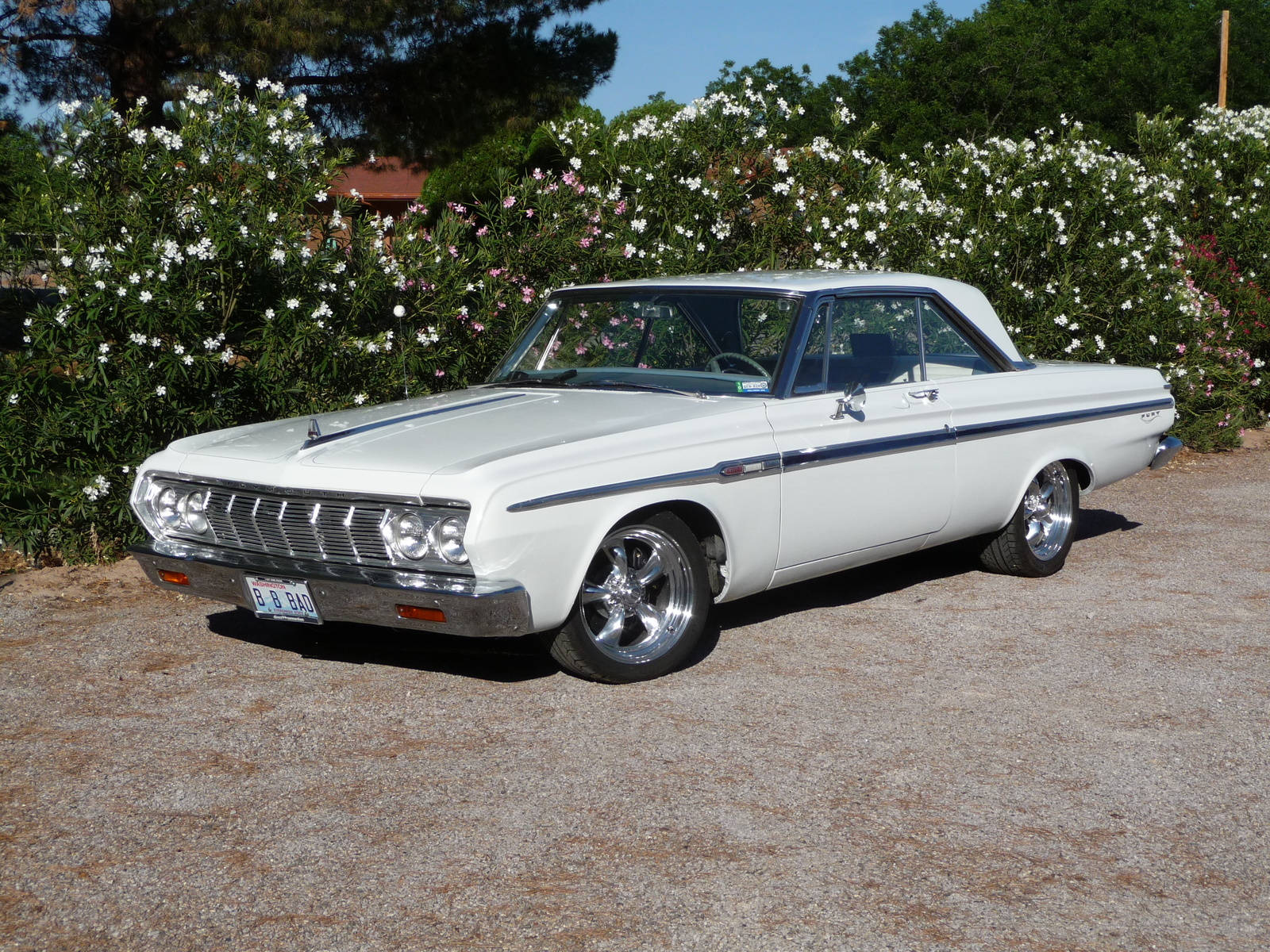 1964 Plymouth Sport Fury Two Door Hardtop Wallpaper