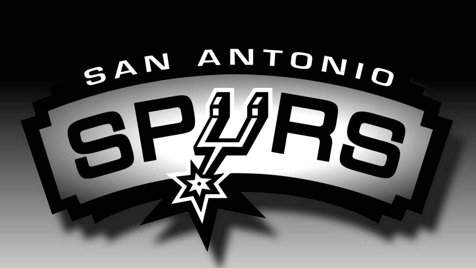 2002-2017 San Antonio Spurs Logo Wallpaper