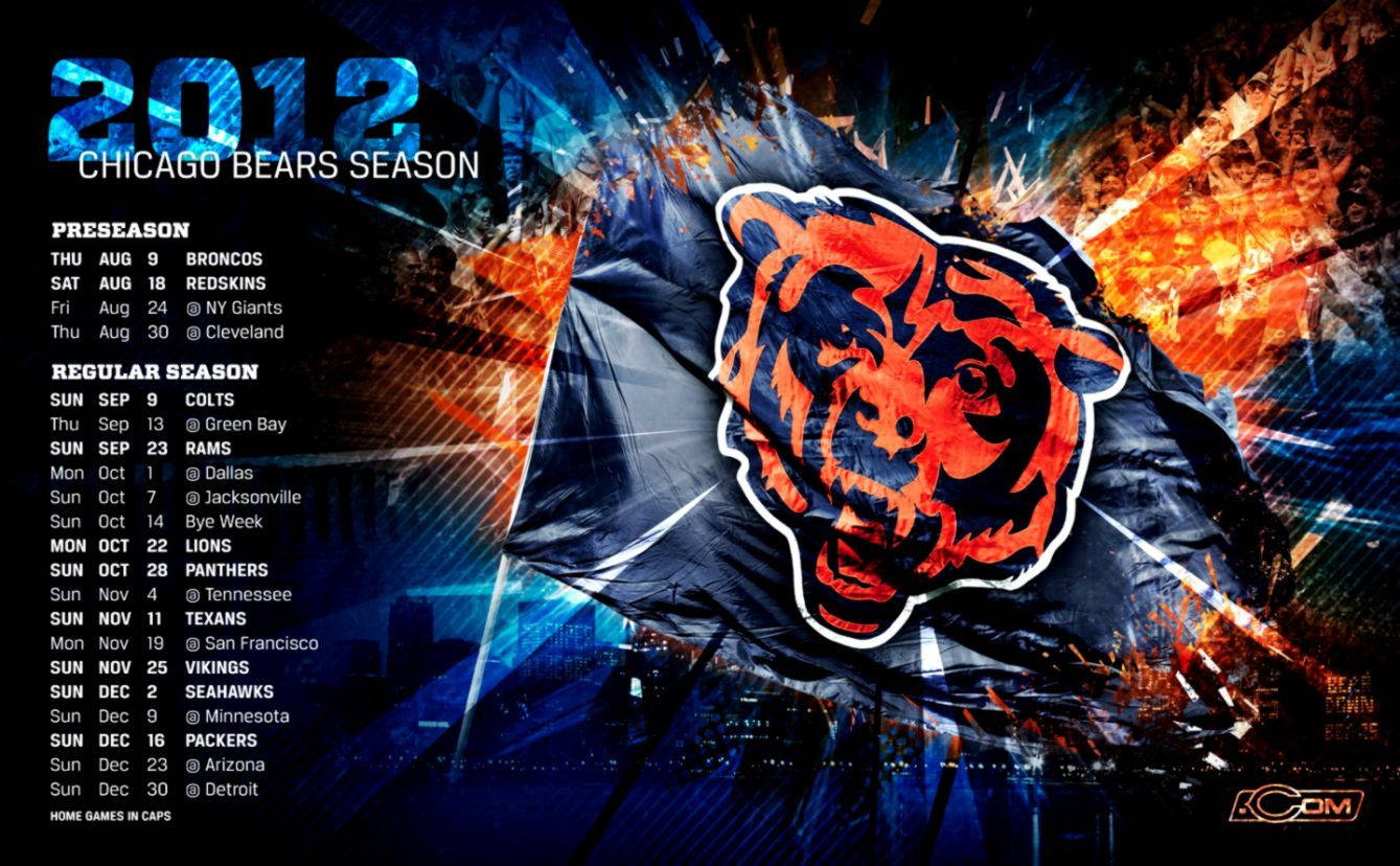 2012 Chicago Bears Season Wallpaper