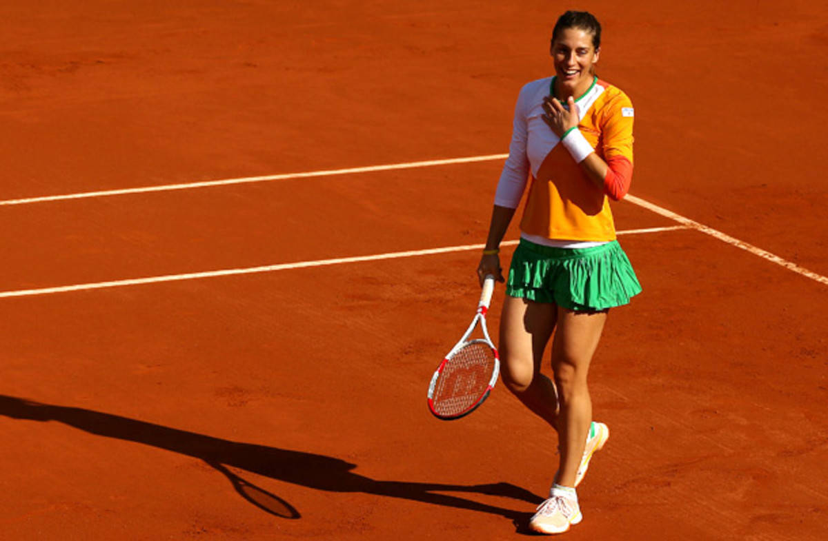 2014 French Open Tournament Andrea Petkovic Wallpaper