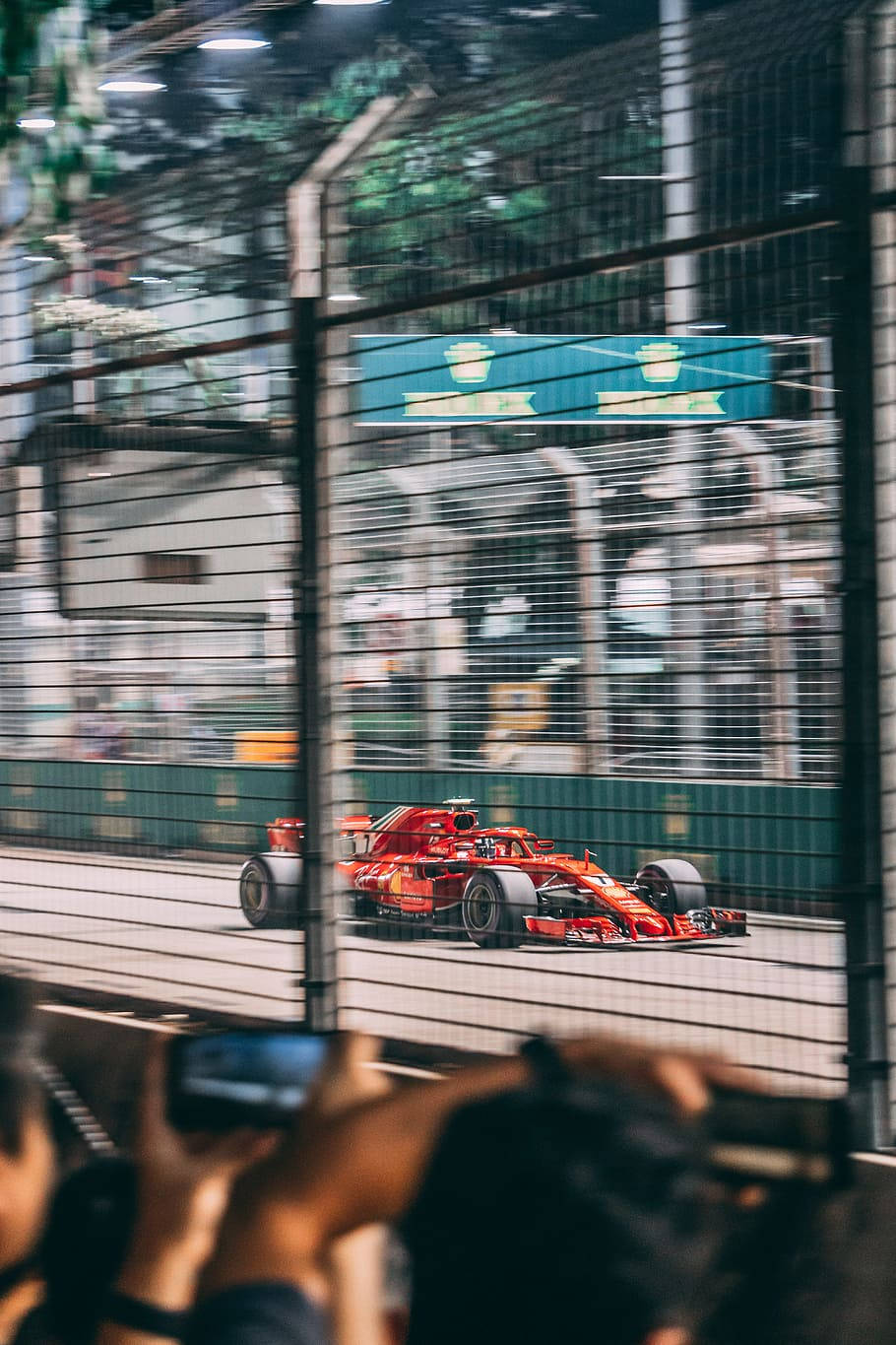 2022 Challenger Red F1 Ferrari Phone Wallpaper