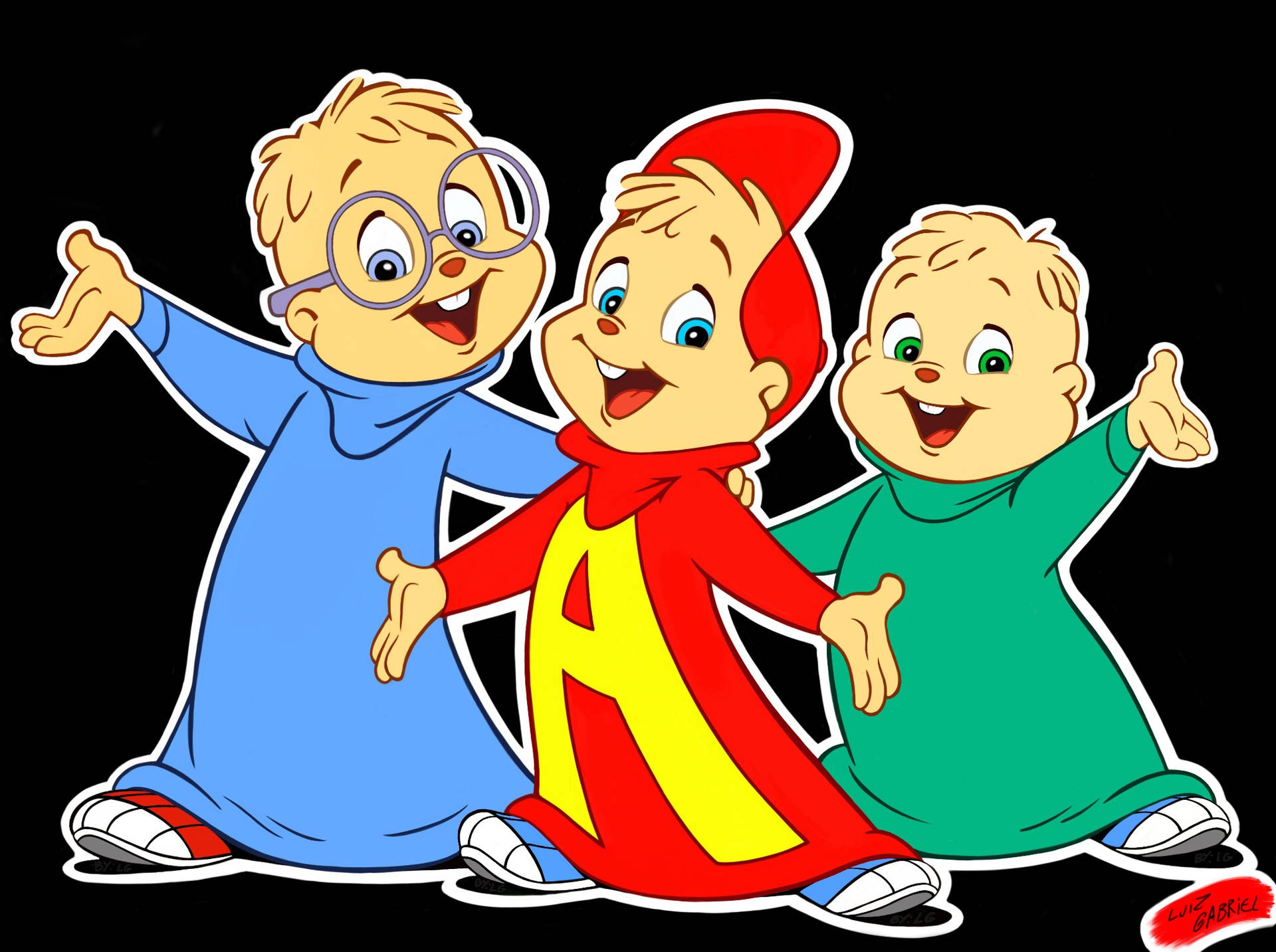 Download free 2d 80s Alvin And The Chipmunks Wallpaper - MrWallpaper.com