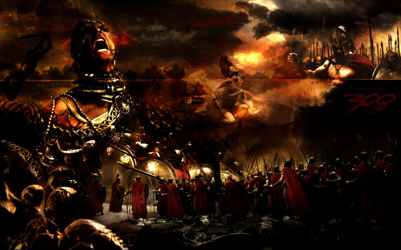 300 Movie Battles Wallpaper