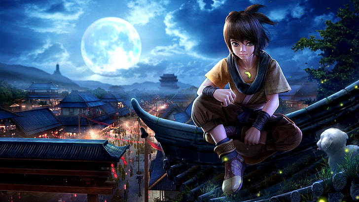 3d Anime The Legend Of Qin 8k Wallpaper