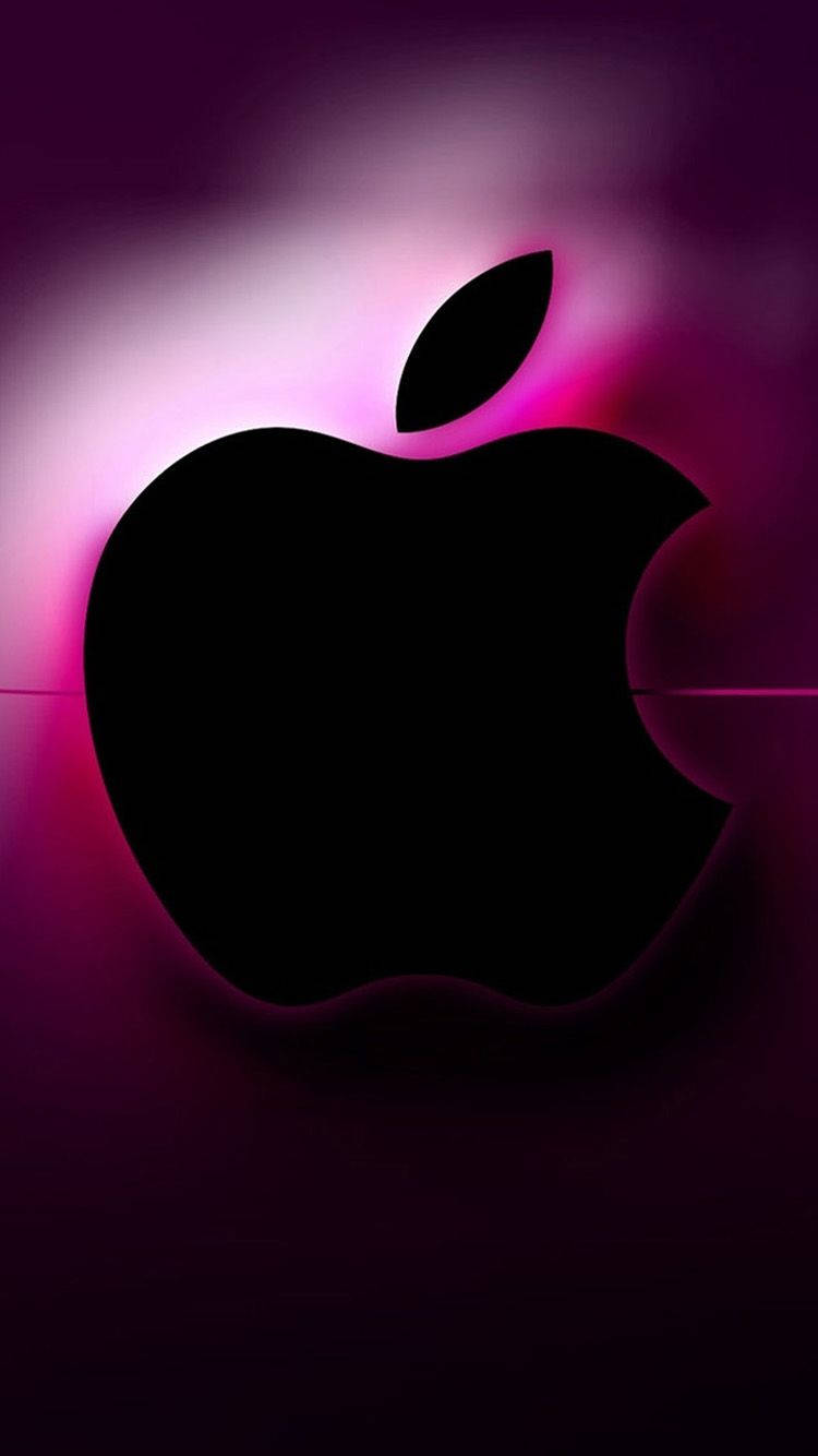 3d Apple Iphone Logo Silhouette Wallpaper