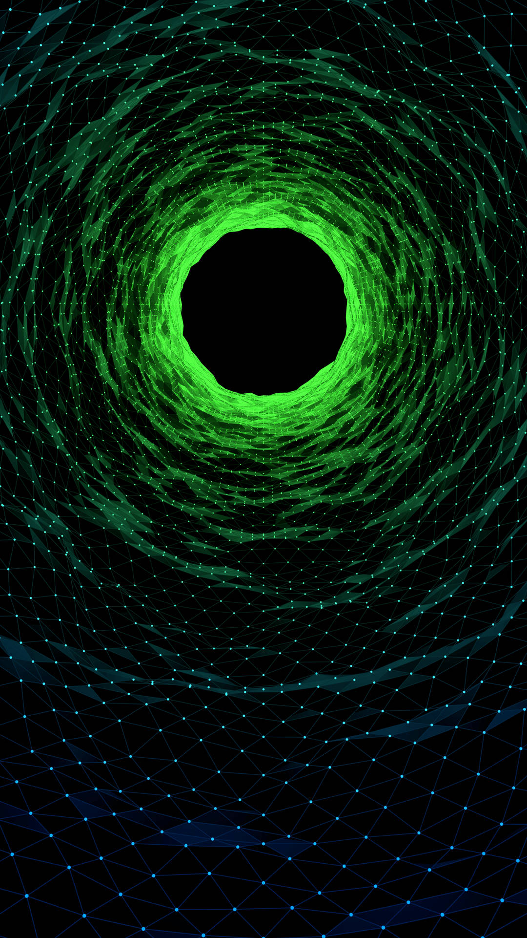 Download free 3d Iphone Green Vortex Wallpaper - MrWallpaper.com