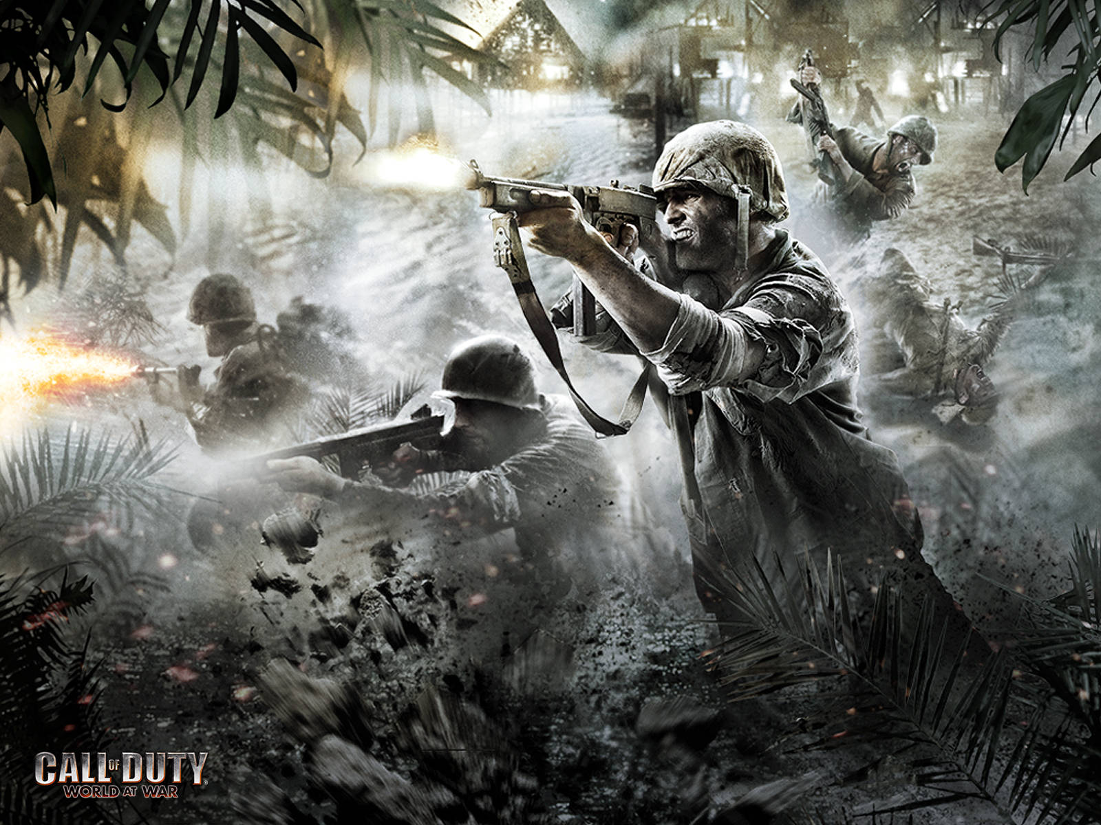 4k Call Of Duty Open Fire Wallpaper