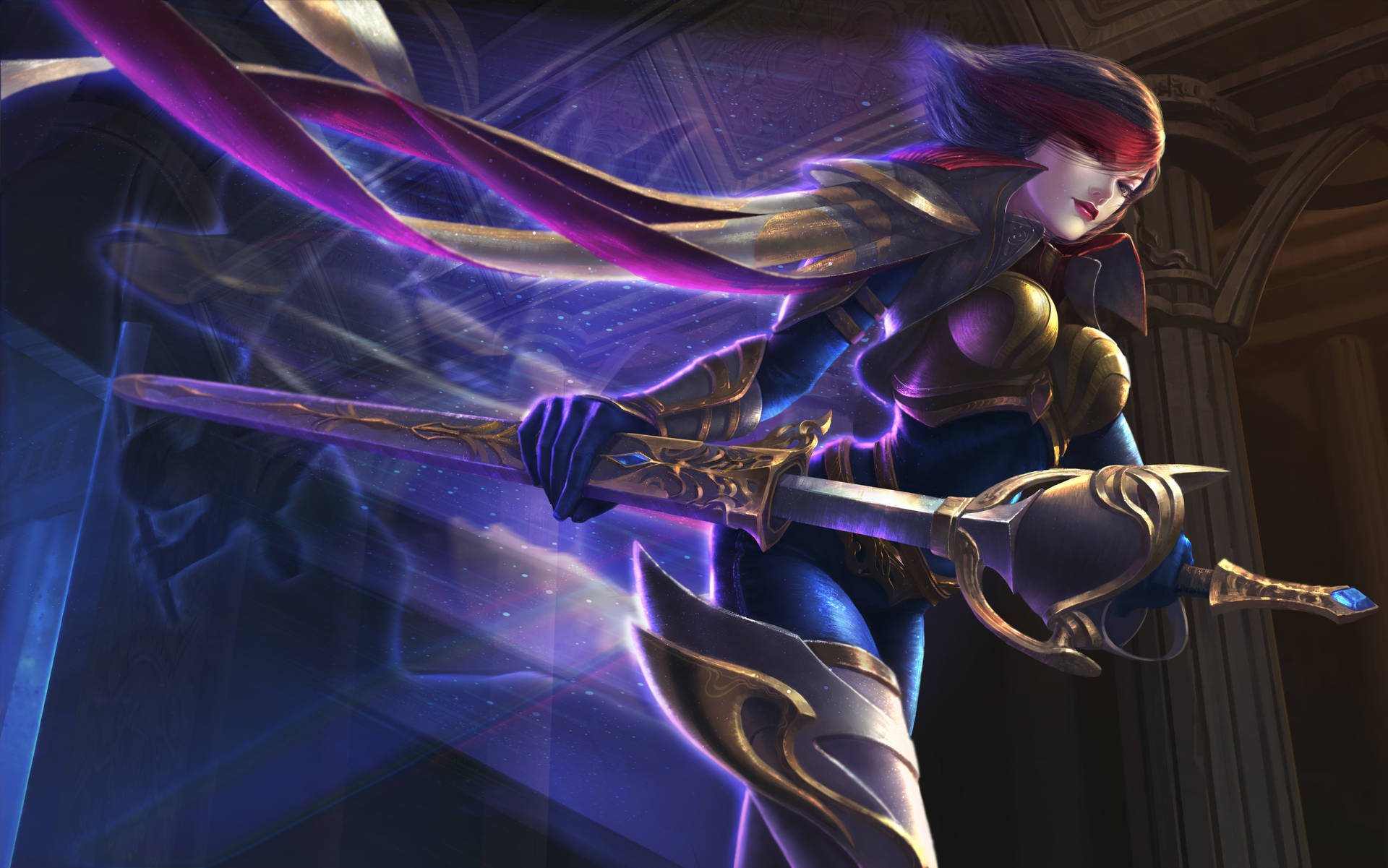 Download free 4k Gaming Phone Fiora Lol Wallpaper - MrWallpaper.com