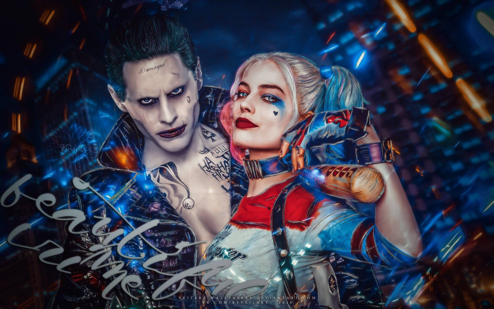 Download free 4k Harley Quinn And Joker Wallpaper - MrWallpaper.com