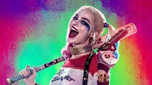 4k Harley Quinn Smiling Wallpaper
