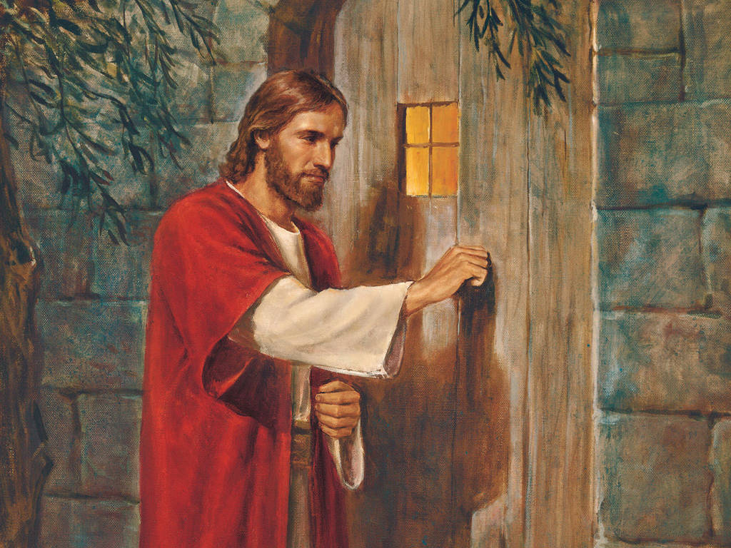4k Jesus Knocks On The Door Wallpaper