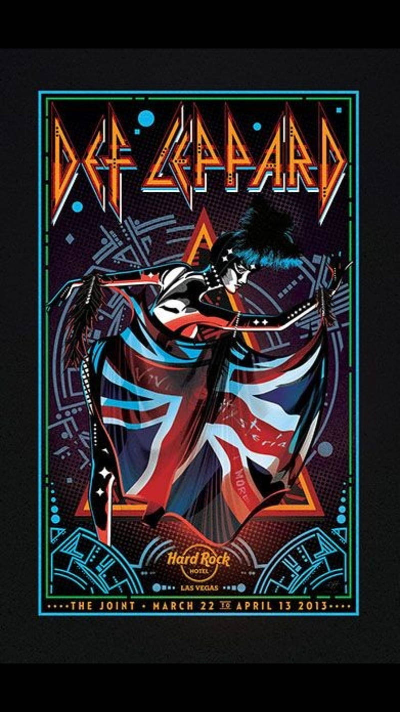 80s Rock Def Leppard Wallpaper