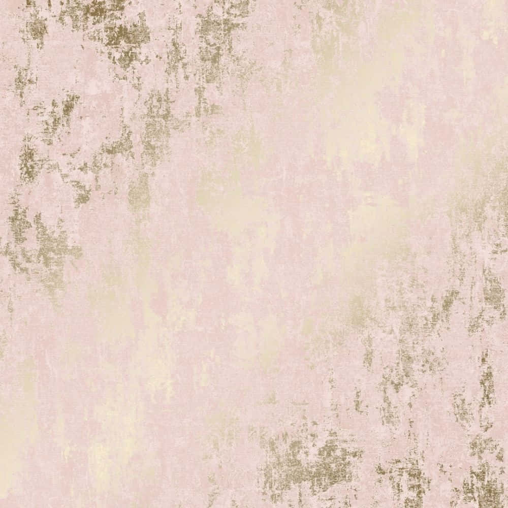 A Beautiful Combination Of Pink And Gold Wallpaper