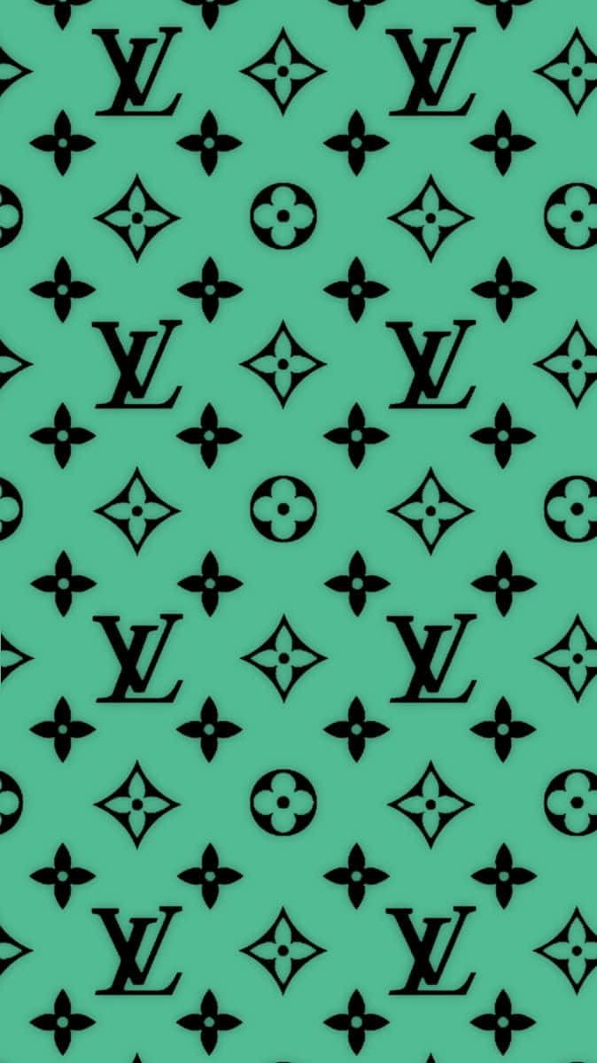 A Beautiful Louis Vuitton Pattern In All Its Detail Wallpaper